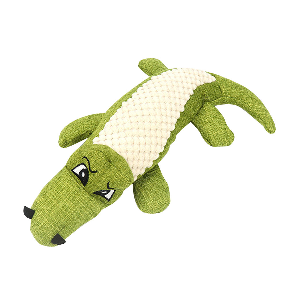 thumbnail image 2 of Juguete Para Perros De Peluche De Lino, Juguete Masticable Para Perros, Juguete Que Chirría, Juguete Para Limpiar Los Dientes, 2 of 2